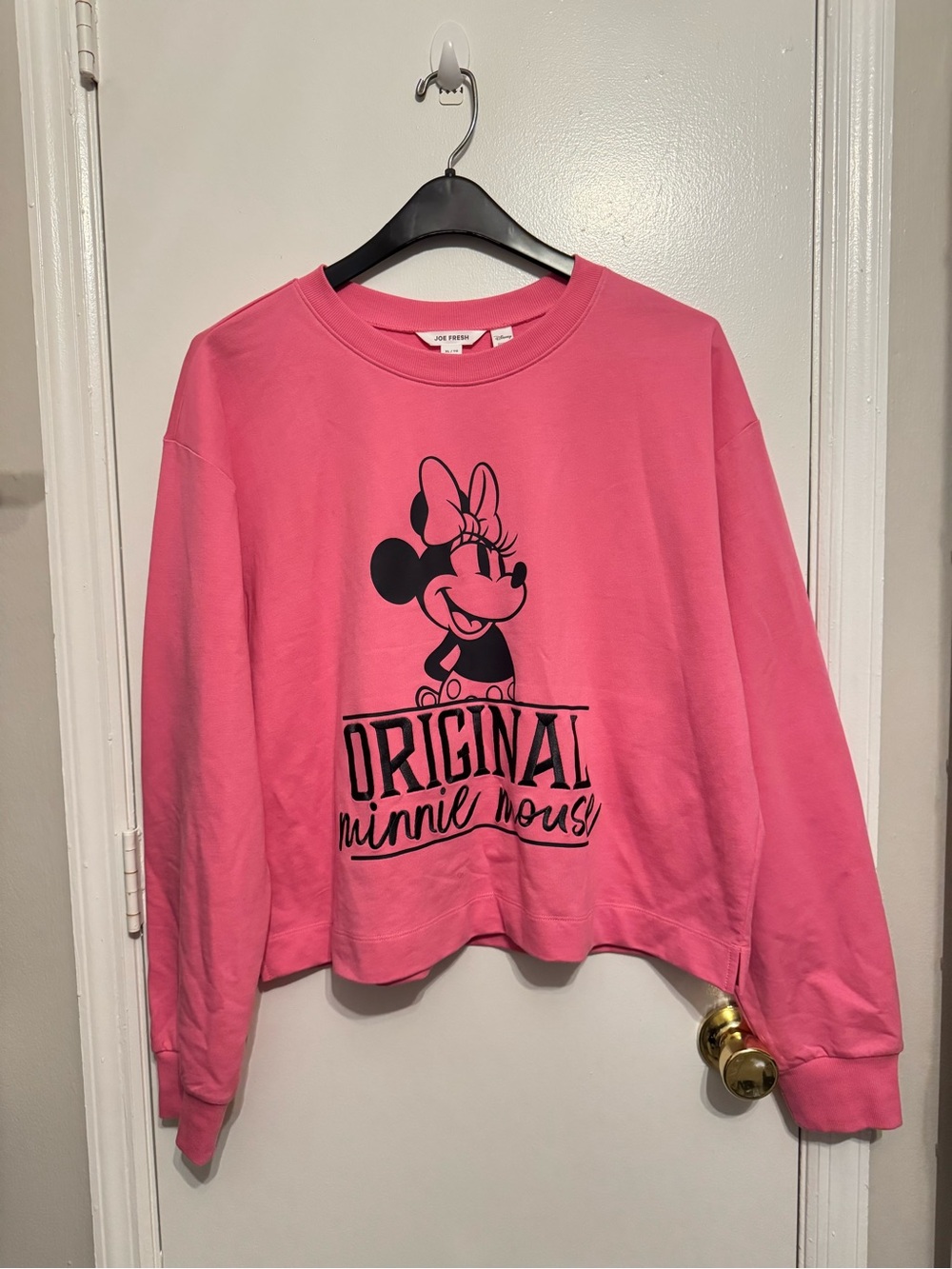 Disney Joe Fresh brand crewneck Minnie Mouse Size XL